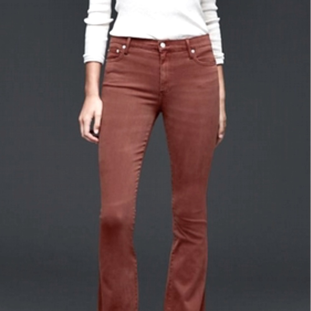 Gap skinny resolution flare jeans